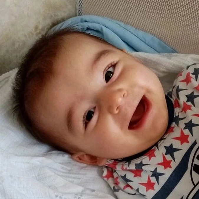 SMA hastası Egemen bebekten sevindirici haber