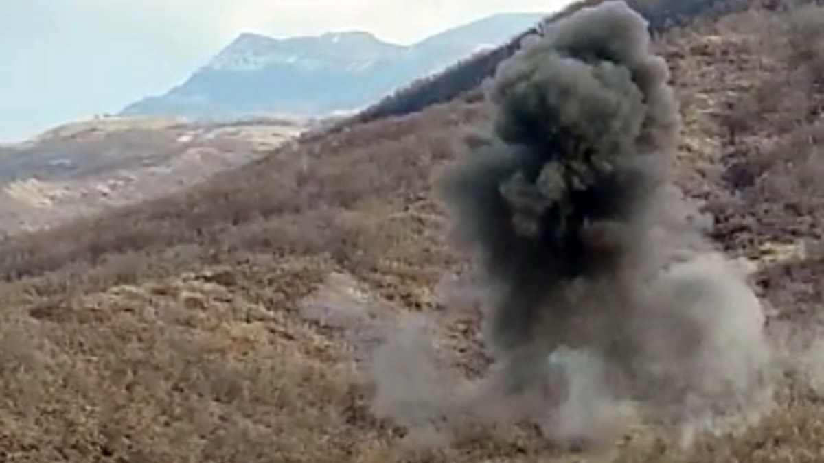 Farklı noktalara tuzaklanmış 6 el yapımı patlayıcı imha edildi