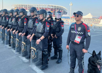 Dünya Kupası final maçında Türk Polisi görev aldı