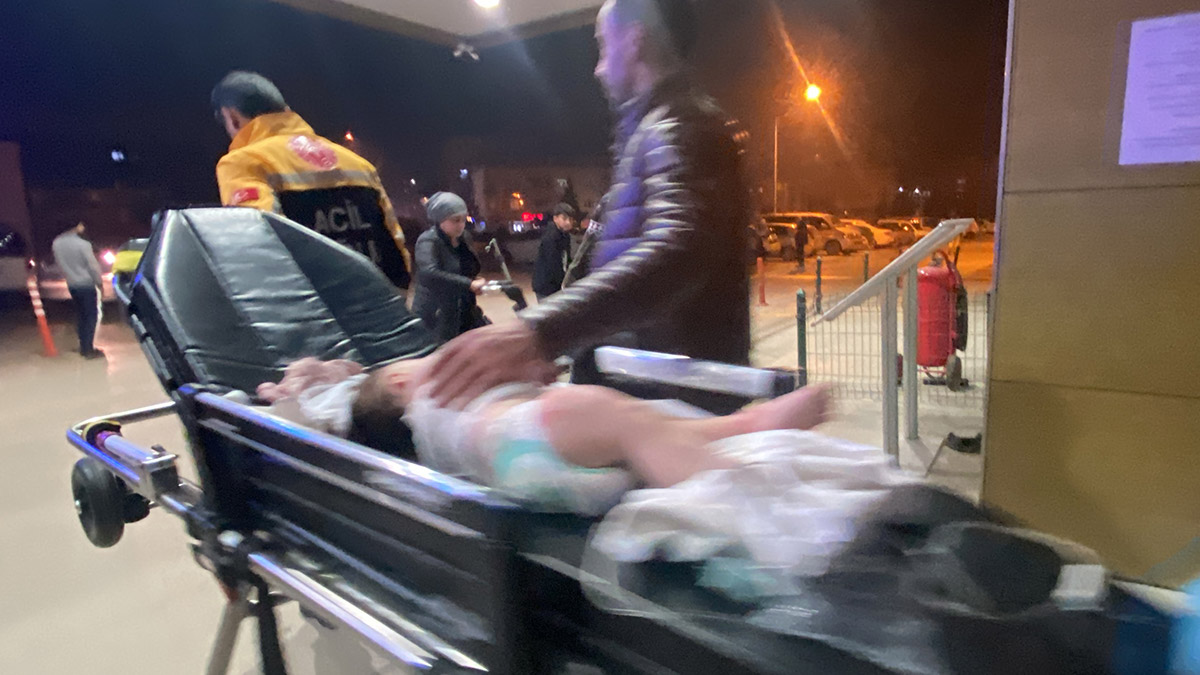 Üzerine kaynar su dökülen Alin bebek ağır yaralandı