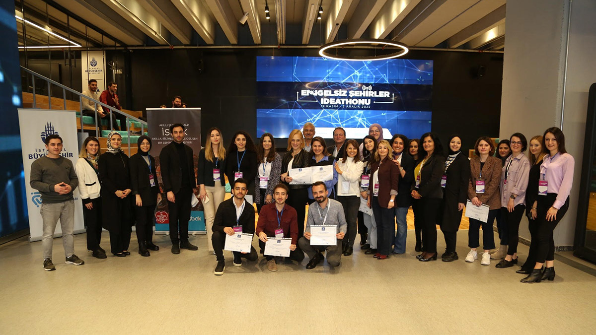 Engelsiz Şehirler İdeathonu'nda birincilik ödülü verildi