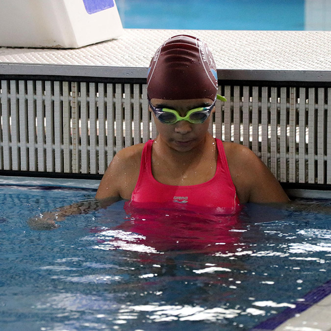 Görme engelli Beyza, milli takıma hazırlanıyor