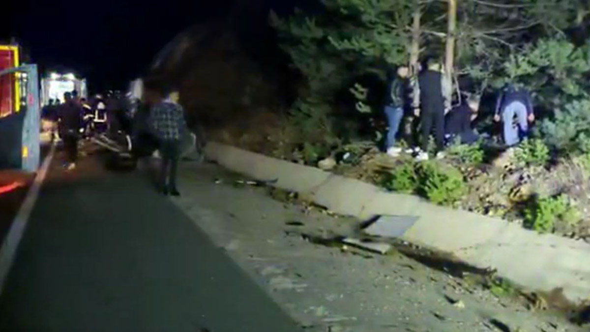 Zigana Dağı Geçidi'nde kaza; 1 ölü 5 yaralı