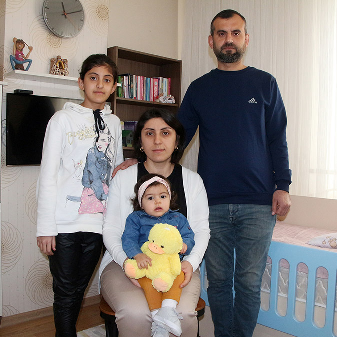 18 aylık Duru SMA Tip-1 kas hastalığına yakalandı