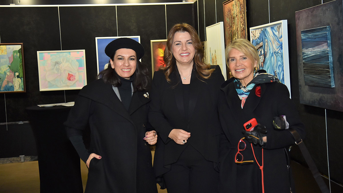 'Eğitim Ƞ Sanat' sergisinde 55 farklı eser sergilendi