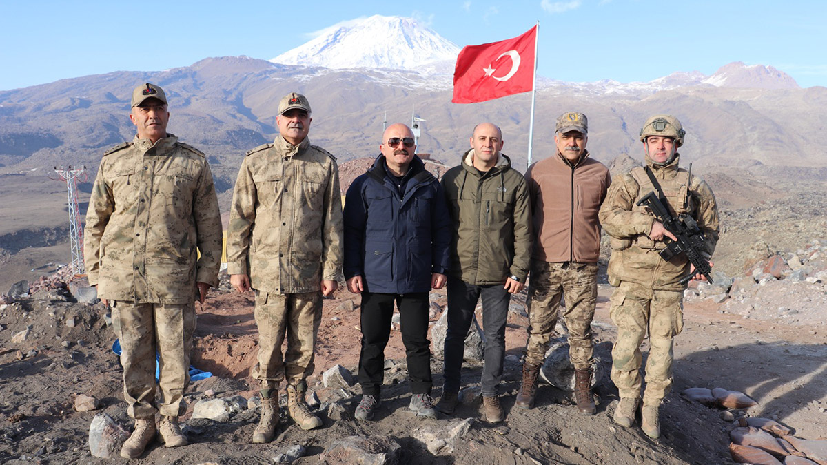 Ağrı Dağı'na modüler üs bölgesi kuruluyor