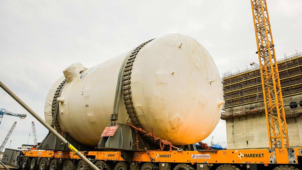 Akkuyu NGS'nin 1’inci ünitesine yeni sistem kuruldu