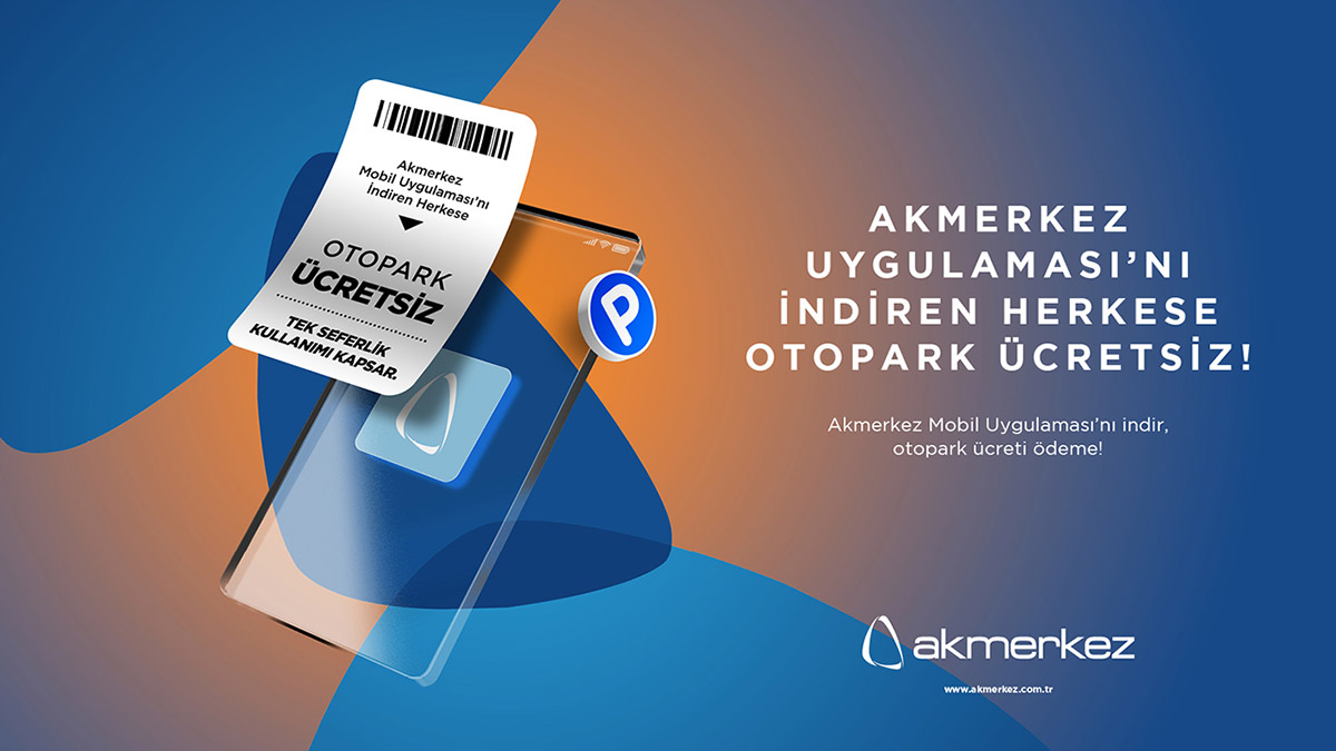 Akmerkez mobil uygulamasını kullanıcıya sundu