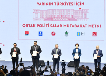 Altılı masa Ortak Politikalar Mutabakat Metni'ni açıkladı