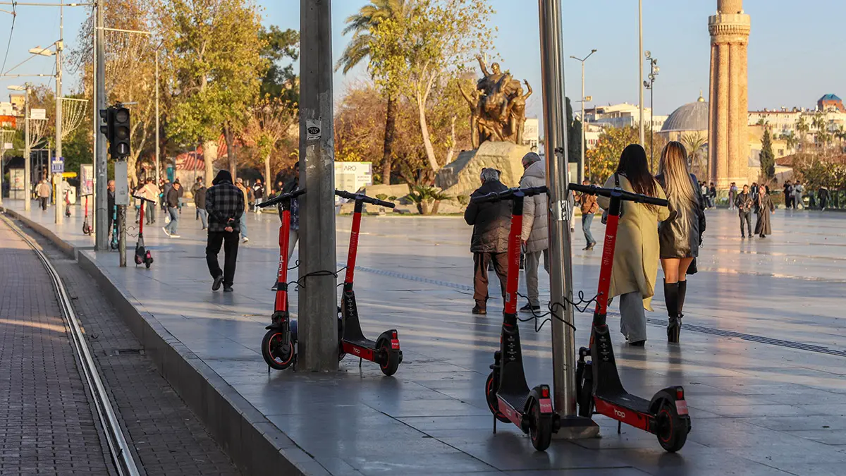 Antalyada kayitli skuter sayisi 14 bin 164w - yerel haberler - haberton