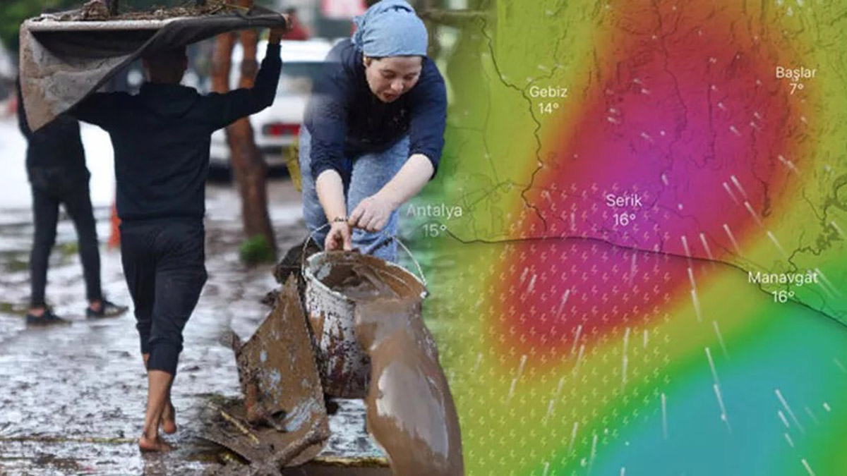 Antalya'ya turuncu kodlu uyarı yapıldı