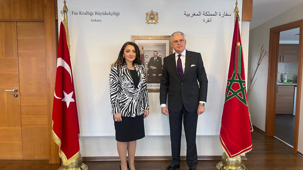 Atasoy'dan Fas Büyükelçisi ile iş birliği görüşmesi