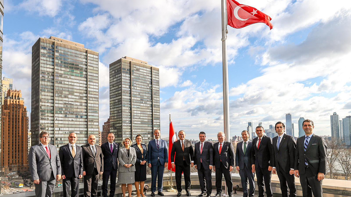 Bakan Çavuşoğlu New York temaslarına devam etti