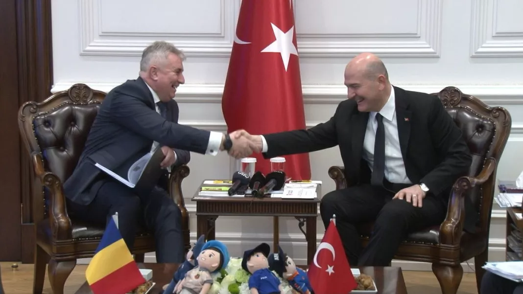 Bakan Soylu, Romanya İçişleri Bakanı ile görüştü