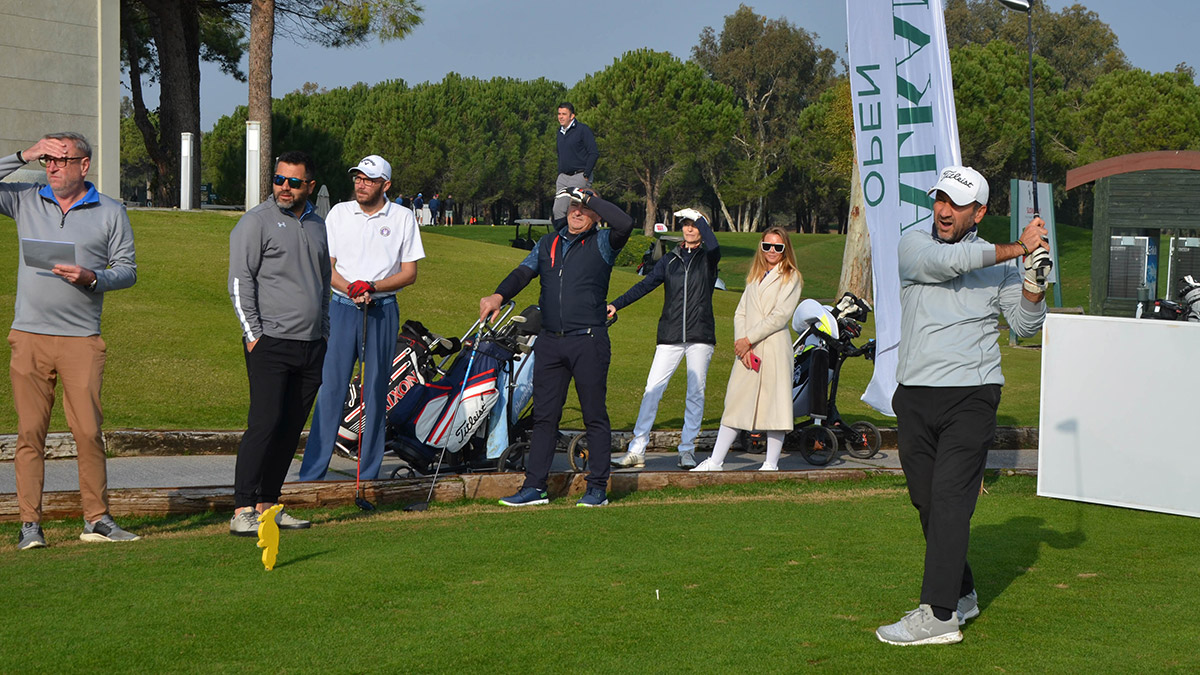 Balkan Open Golf Turnuvası başladı