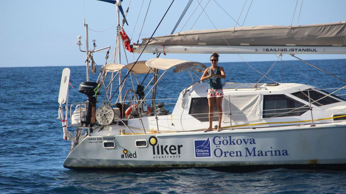 Başak Mireli, Atlantik'i geçen ilk Türk kadını oldu