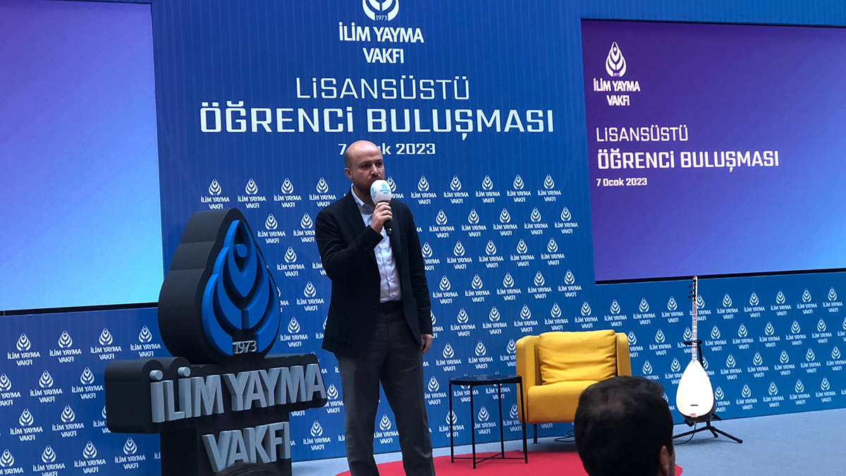 Bilal Erdoğan 'Lisansüstü Öğrenci Buluşması'nda