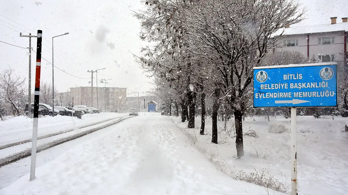 Bitliste kardan kapanan 234 yol ulasima acildiz - yerel haberler - haberton