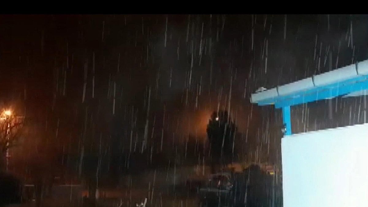 Çatalca'da kar yağışı etkili oldu