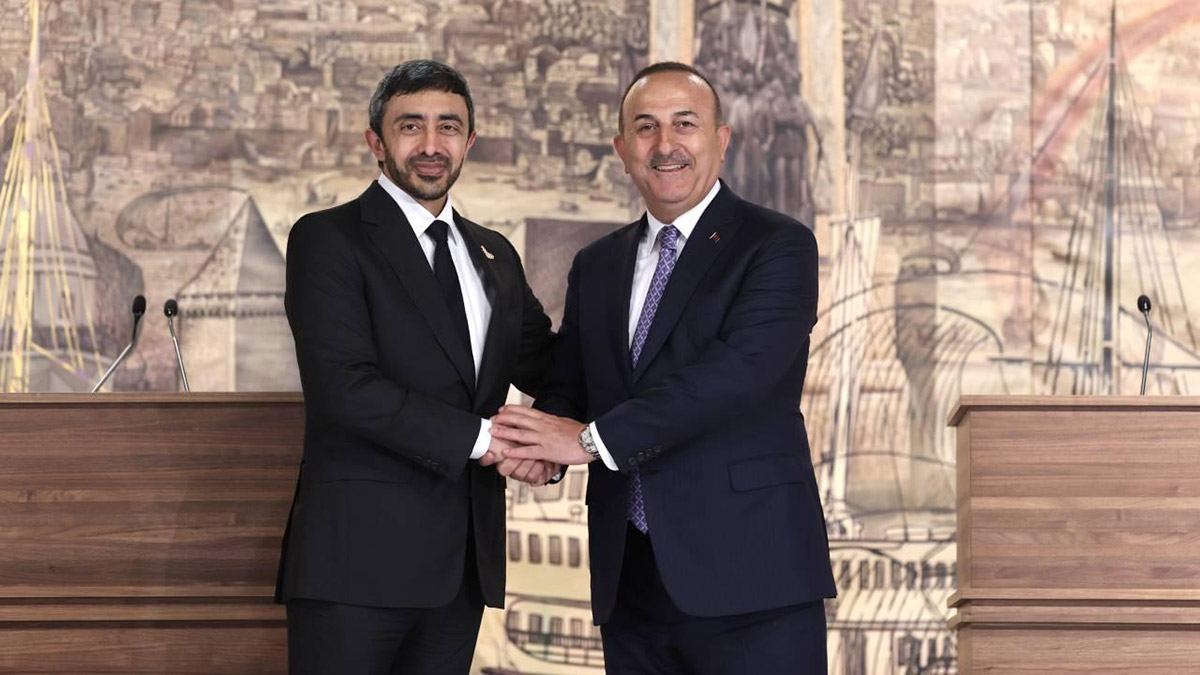 Çavuşoğlu, BAE Dışişleri Bakanı ile görüştü