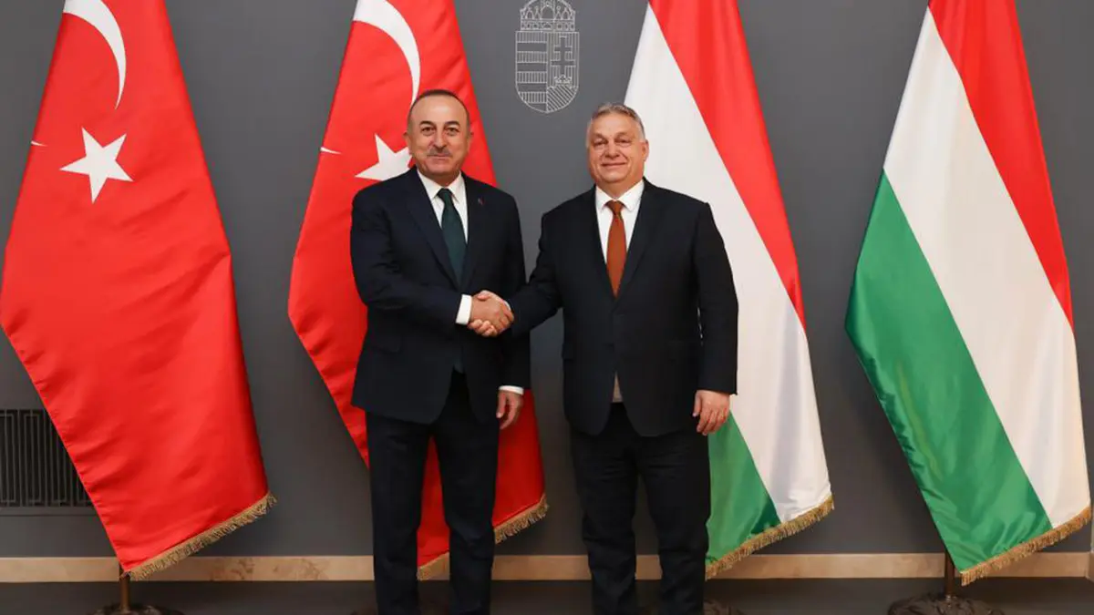 Çavuşoğlu, macaristan başbakanı orban ile görüştü