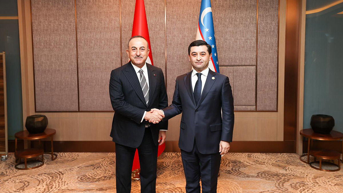 Çavuşoğlu, Özbekistan Dışişleri Bakan Vekili ile görüştü