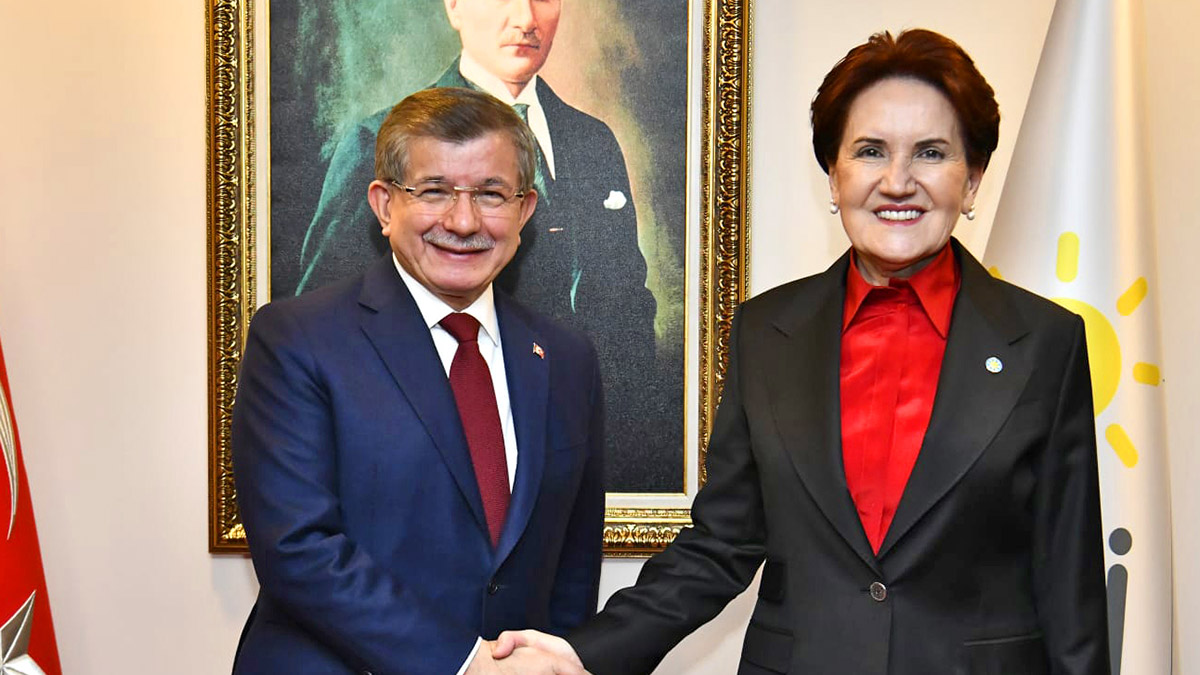 Davutoğlu, Kılıçdaroğlu ve Akşener'i ziyaret etti