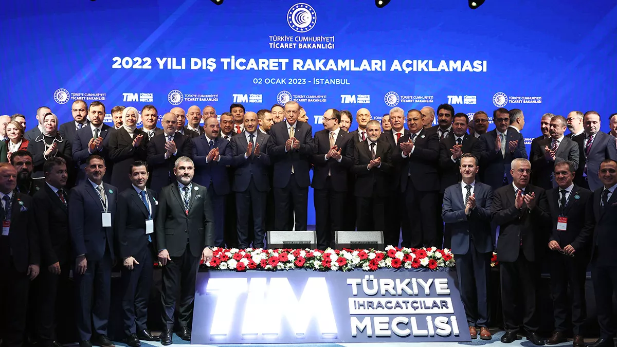 Erdoğan, 2022 yılı ihracat rakamlarını açıkladı