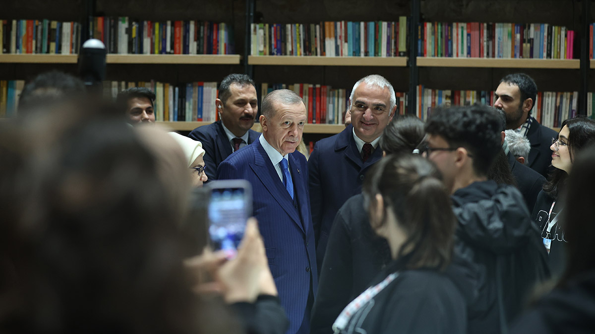 Erdoğan, Rami Kütüphanesi'ni açtı