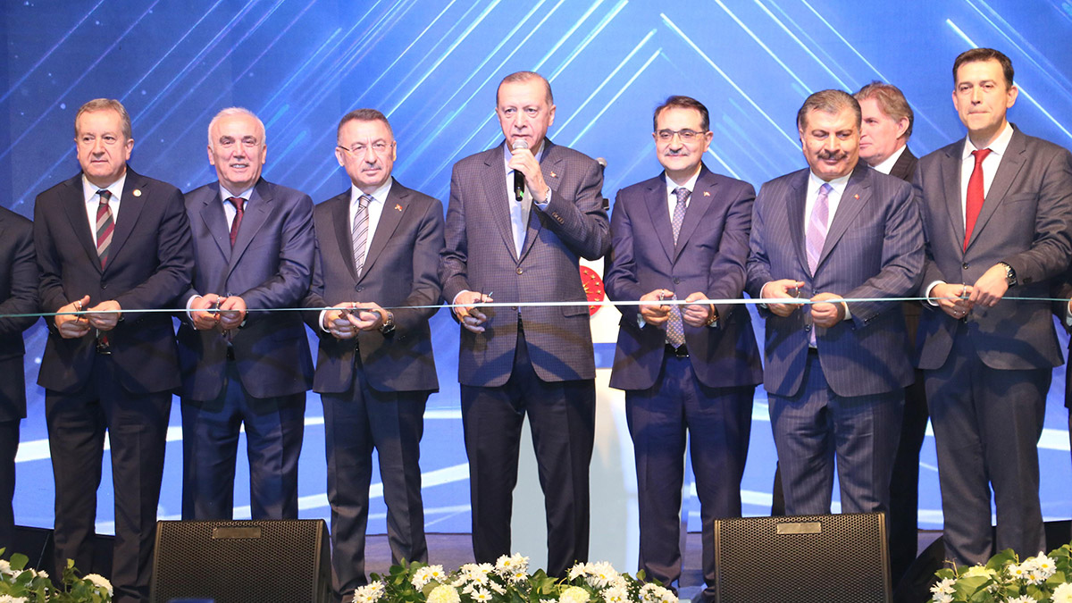 Erdoğan, Söğüt Altın Arama Tesisleri'ni açtı