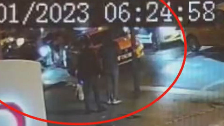 Fatih’te taksici cinayeti kamerada