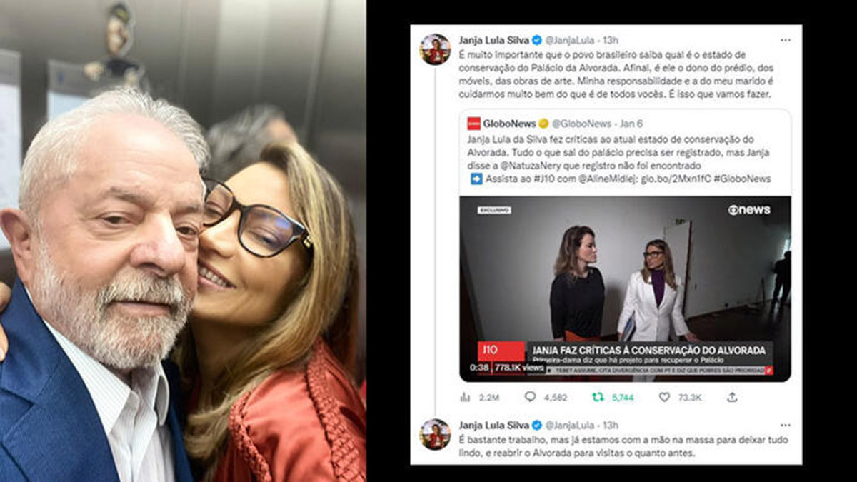 First Lady'den 'Alvorada Sarayı' açıklamadı