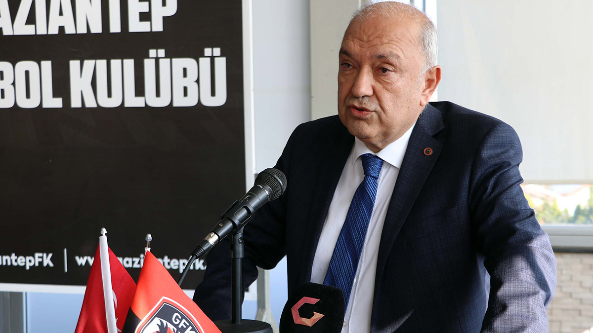 Gaziantep FK'da başkan Cevdet Akınal istifa etti