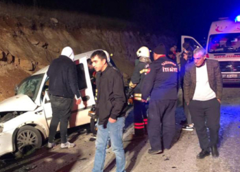 Gaziantep'te zincirleme kaza:1 ölü,6 yaralı