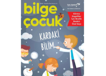 Görme engelli çocuklara braille alfabesiyle dergi
