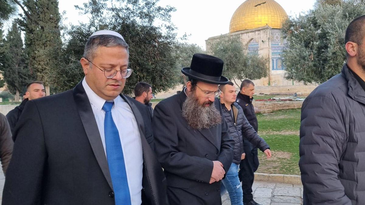 İsrailli bakanın mescid-i aksa'yı gezmesine kınama