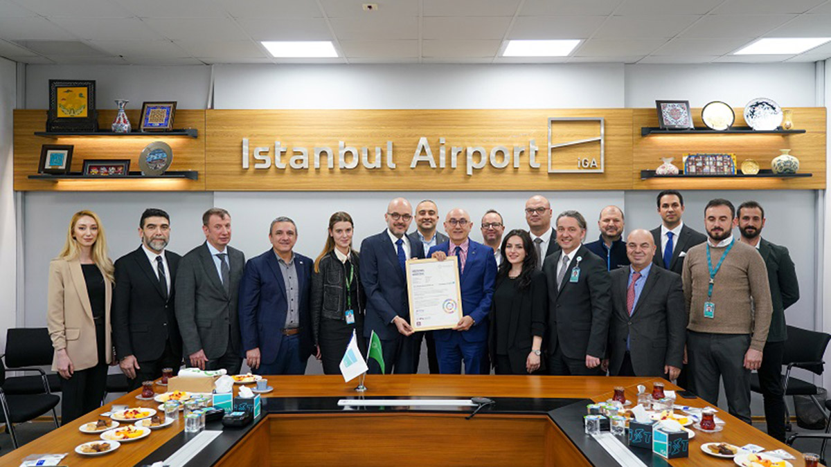 İstanbul Havalimanı'na 'Greenstars Sertifikası'
