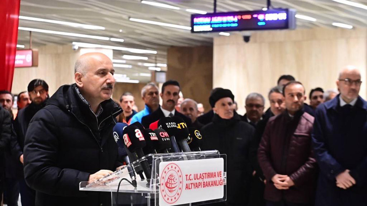 Kağıthane-İstanbul Havalimanı metro hattı açılıyor