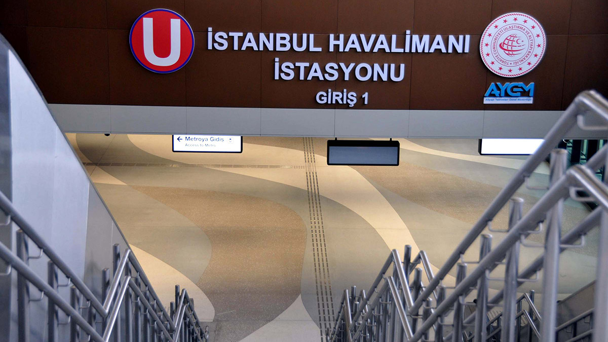 Kağıthane-İstanbul Havalimanı metrosu ilk seferini yaptı