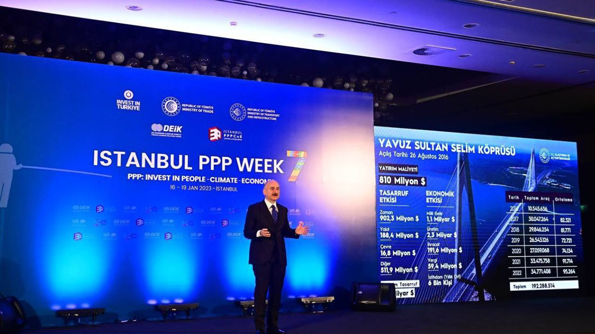 Karaismailoğlu, İstanbul PPP Week'de konuştu