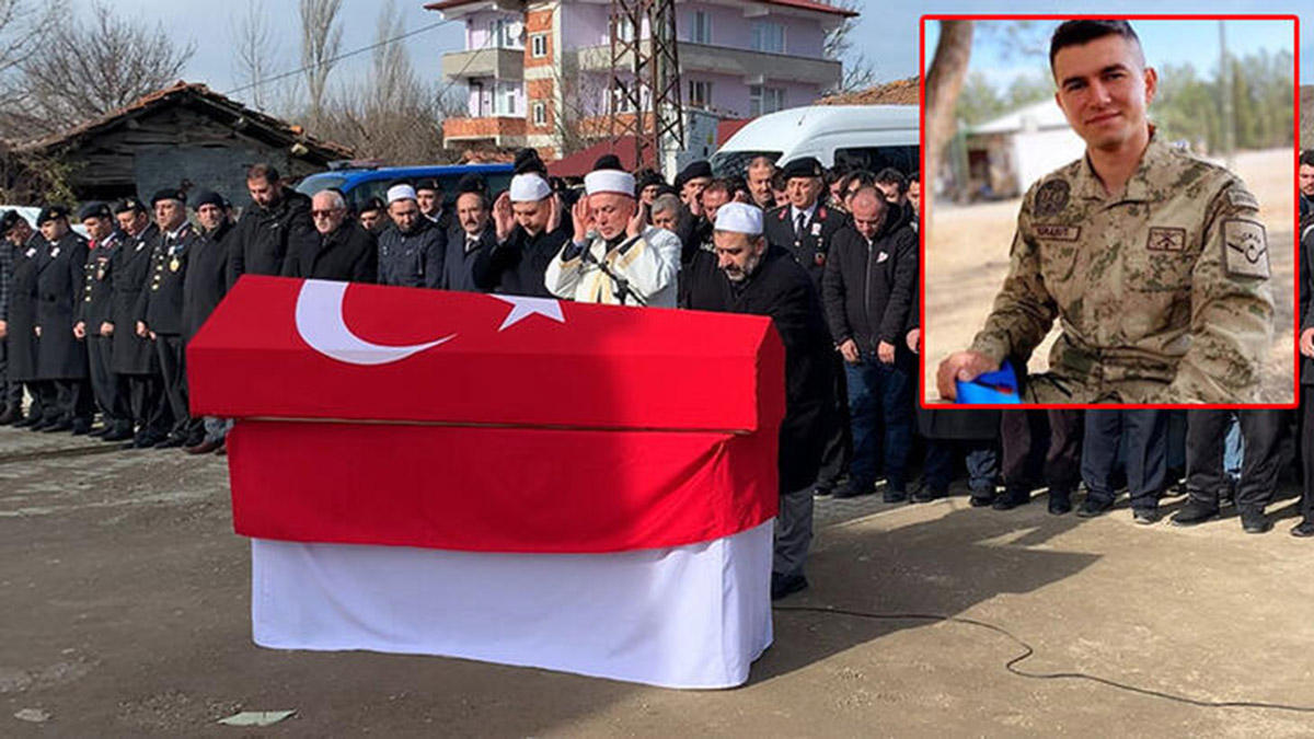 Kazada ölen uzman çavuş toprağa verildi