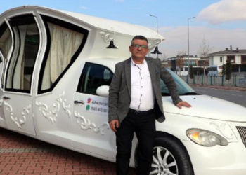 'Külkedisi arabası'yla Kazakistan'dan Kayseri'ye geldi