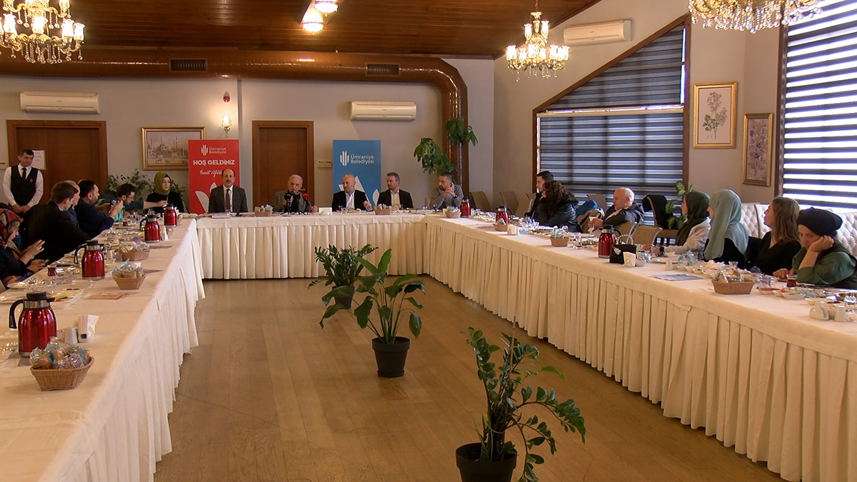 Kültür sanat editörleri Ümraniye’de buluştu