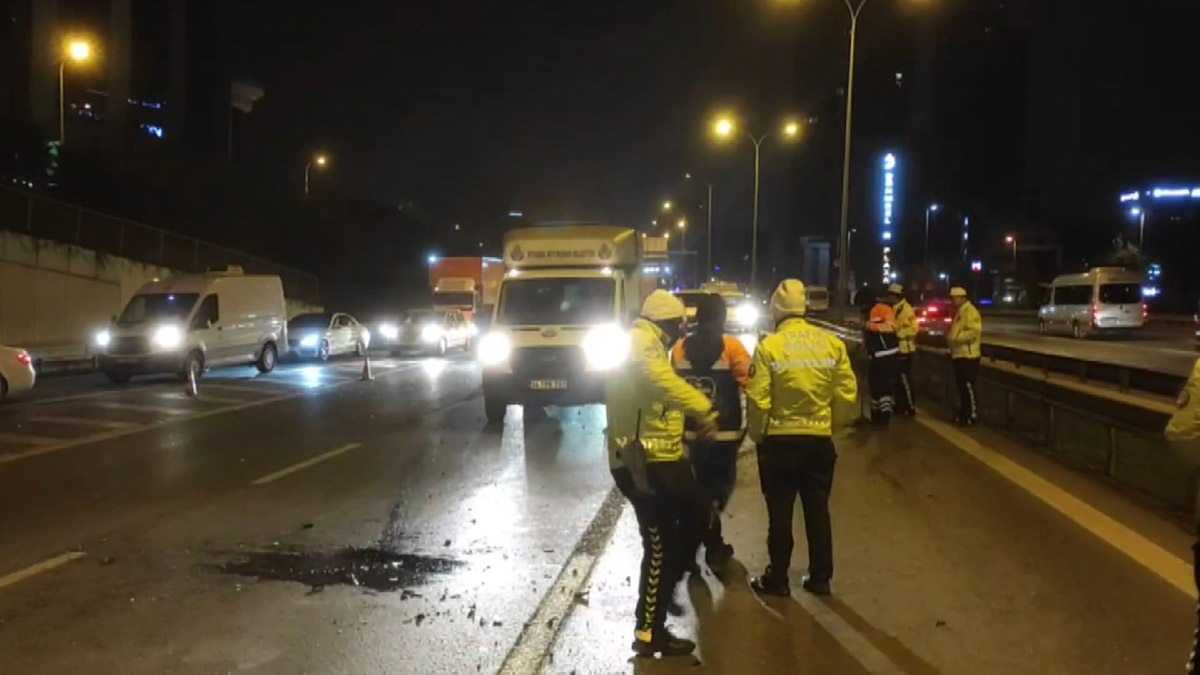 Maltepe'de kaza: 4 yaralı