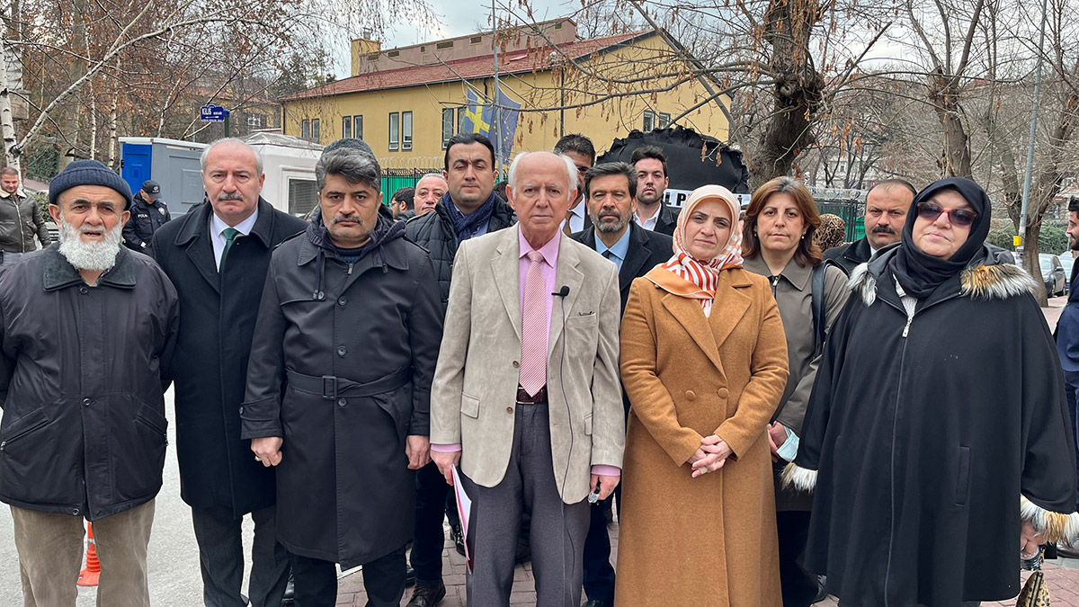 Milli Yol Partisi, Kuran'ın yakılmasını protesto etti
