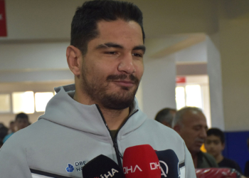 Milli güreşçi Taha Akgül: Var gücümle çalışıyorum