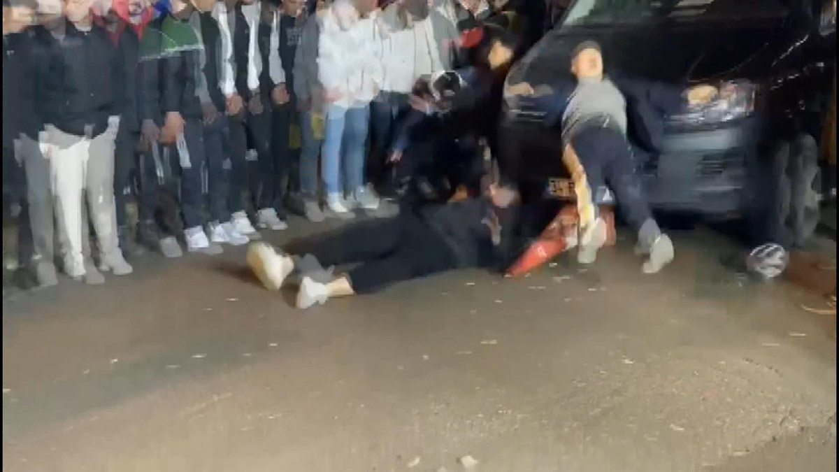 Minibüs asker eğlencesindekilere çarptı: 1 ölü 5 yaralı