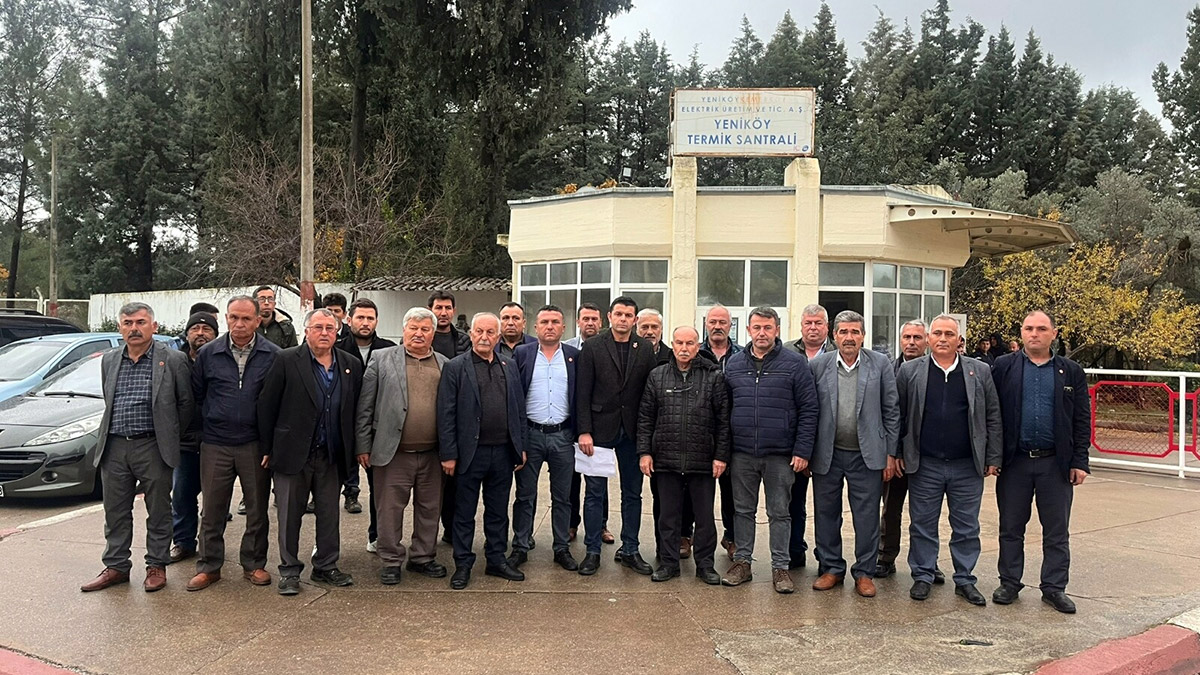 Muhtarlardan 'Yeniköy Termik Santrali' çağrısı