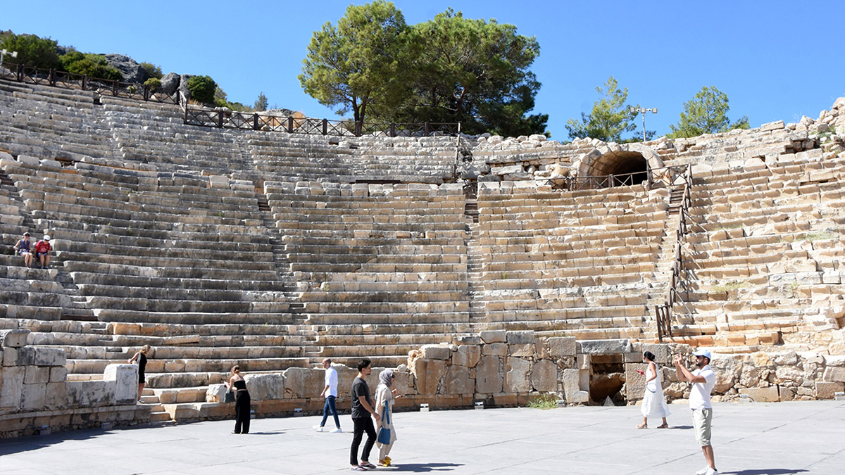 Patara Antik Kenti'nde ziyaretçi rekoru