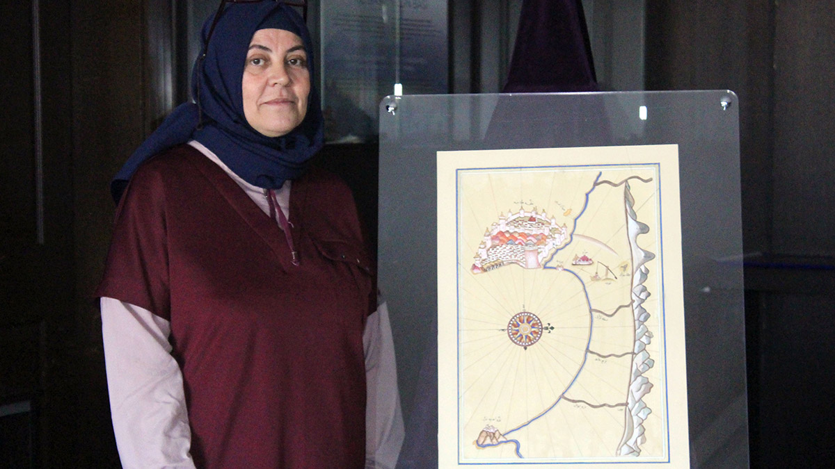 Piri Reis haritaları, minyatür sanatıyla buluştu